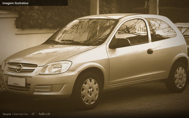 CHEVROLET Celta 4p Spirit (imagem ilustrativa — foto do lote não publicada pelo leiloeiro)