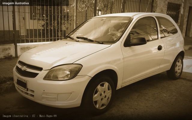 CHEVROLET Celta 4p Life Celta Life/ LS 1.0 MPFI 8V FlexPower 5p (imagem ilustrativa — foto do lote não publicada pelo leiloeiro)