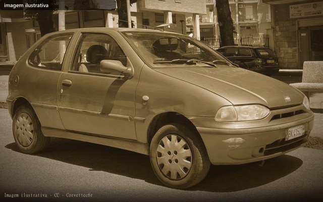 Fiat Palio (imagem ilustrativa — foto do lote não publicada pelo leiloeiro)
