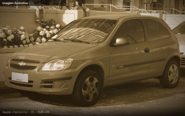 CHEVROLET Celta 2p Life Celta Life/ LS 1.0 MPFI 8V FlexPower 5p (imagem ilustrativa — foto do lote não publicada pelo leiloeiro)