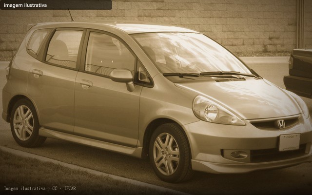 Honda FIT EX Flex Fit EX/ S 1.5/ EX 1.5 Flex 16V 5p Mec. (imagem ilustrativa — foto do lote não publicada pelo leiloeiro)