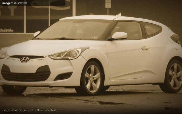 Hyundai Veloster Veloster 1.6 16V  140cv Aut. (imagem ilustrativa — foto do lote não publicada pelo leiloeiro)