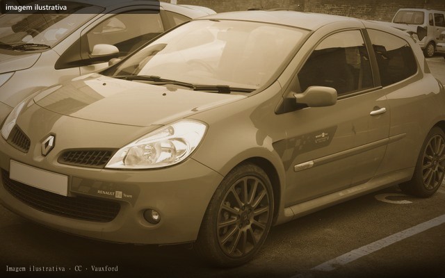 Renault Clio AUT 1.0 H Clio Sed. Authentique Hi-Flex 1.0 16V 4p (imagem ilustrativa — foto do lote não publicada pelo leiloeiro)