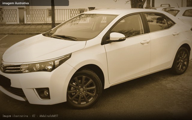 Toyota Corolla Gli18 CVT Corolla GLi Upper Black P. 1.8 Flex Aut. (imagem ilustrativa — foto do lote não publicada pelo leiloeiro)