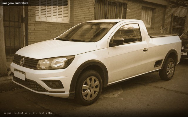 VOLKSWAGEN Saveiro Saveiro Trendline 1.6 T.Flex 8V CE (imagem ilustrativa — foto do lote não publicada pelo leiloeiro)